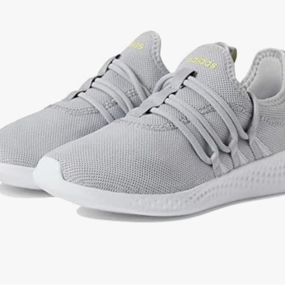 Size 8 Adidas Light Gray Puremotion